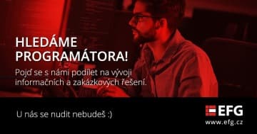 Rozšiřujeme vývojový tým, třeba hledáme právě tebe 🤔